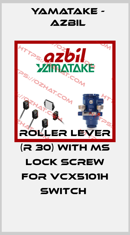 ROLLER LEVER (R 30) WITH MS LOCK SCREW FOR VCX5101H SWITCH  Yamatake - Azbil