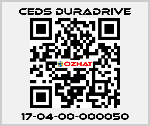 17-04-00-000050 Ceds Duradrive