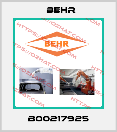 B00217925 Behr
