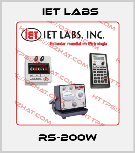 RS-200W IET Labs