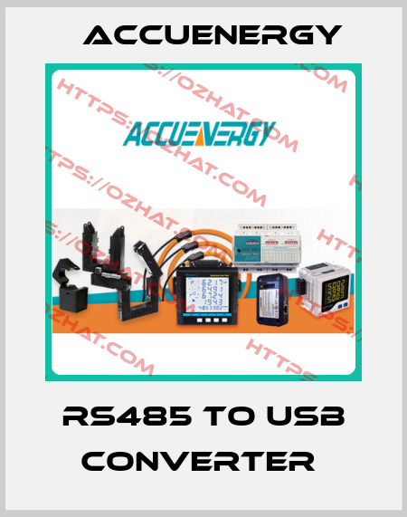 RS485 TO USB CONVERTER  Accuenergy