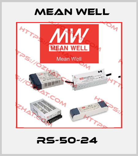 RS-50-24  Mean Well