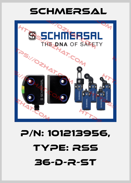 p/n: 101213956, Type: RSS 36-D-R-ST Schmersal