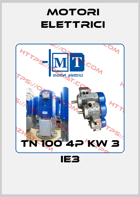 TN 100 4P KW 3 IE3 Motori Elettrici