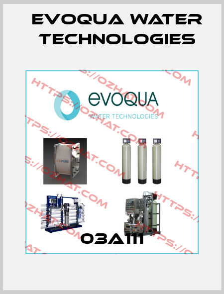 03A111 Evoqua Water Technologies