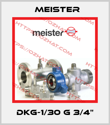 DKG-1/30 G 3/4" Meister
