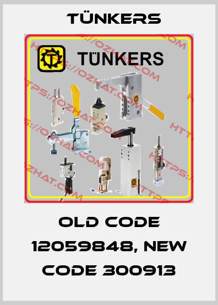 old code 12059848, new code 300913 Tünkers