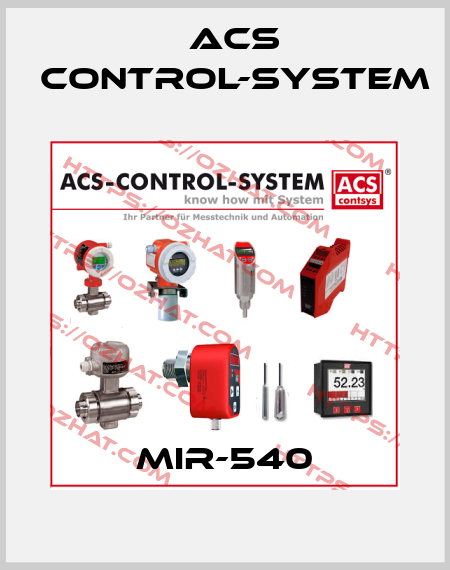 MIR-540 Acs Control-System