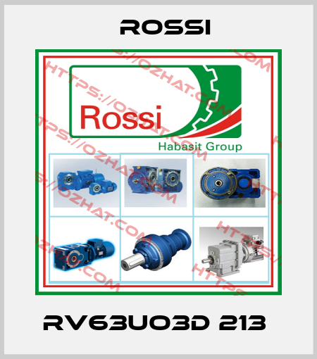 RV63UO3D 213  Rossi