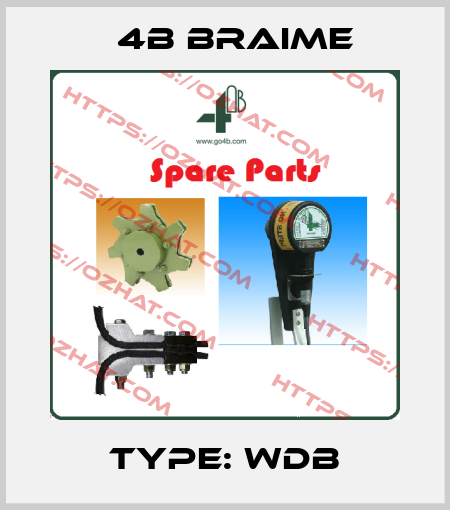 Type: WDB 4B Braime