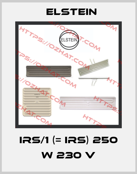 IRS/1 (= IRS) 250 W 230 V Elstein
