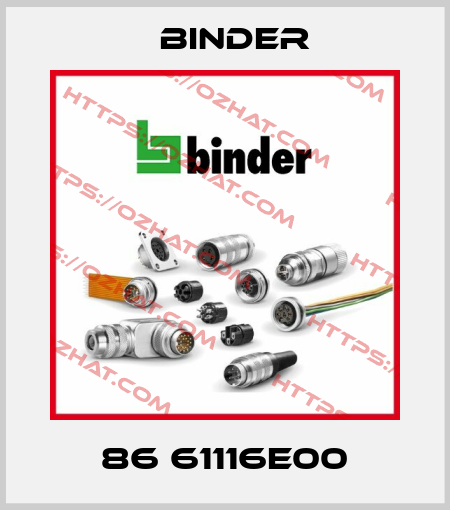86 61116E00 Binder