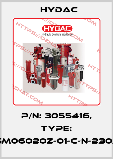 P/N: 3055416, Type: WSM06020Z-01-C-N-230AG Hydac
