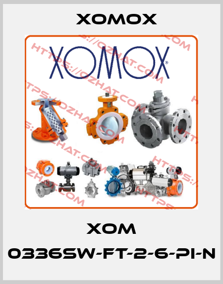 XOM 0336SW-FT-2-6-PI-N Xomox