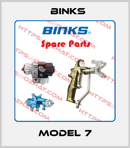 MODEL 7 Binks