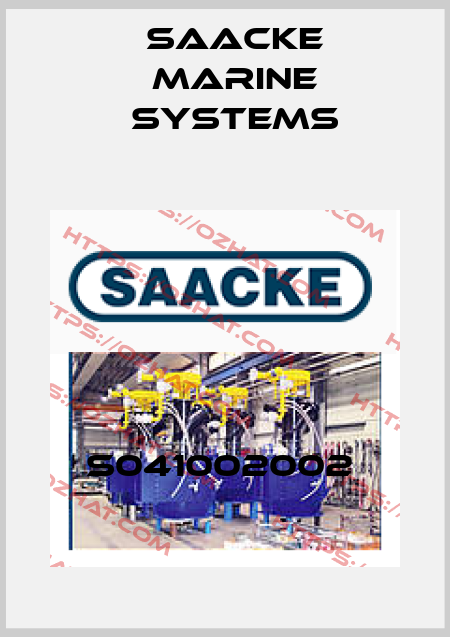 S041002002  Saacke Marine Systems