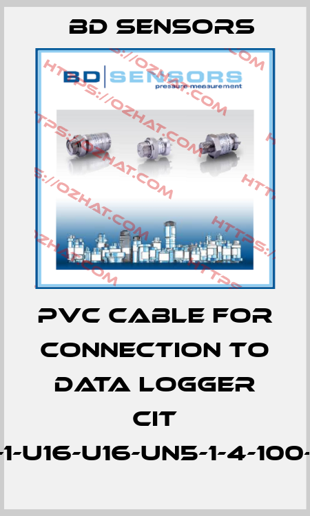 PVC cable for connection to data logger CIT 750-1-U16-U16-UN5-1-4-100-000 Bd Sensors