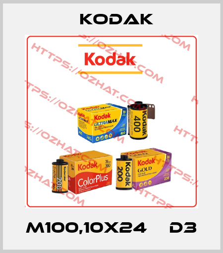 M100,10x24  	D3 Kodak