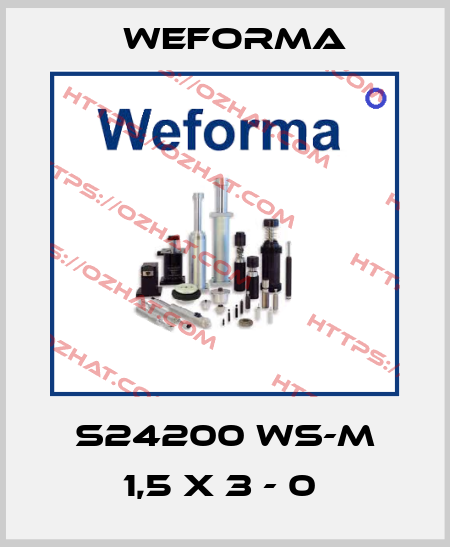 S24200 WS-M 1,5 X 3 - 0  Weforma