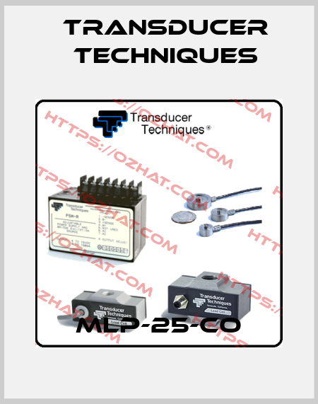 MLP-25-CO Transducer Techniques