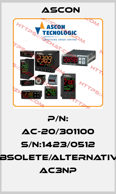 P/N: Ac-20/301100 S/N:1423/0512 obsolete/alternative AC3NP Ascon