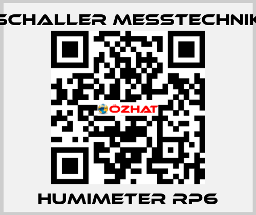 Humimeter RP6 Schaller Messtechnik