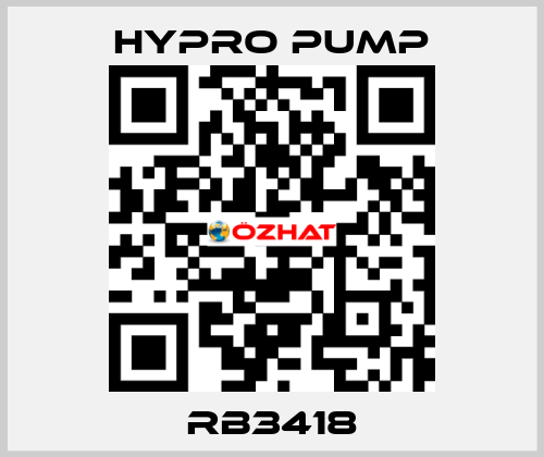 RB3418 Hypro Pump