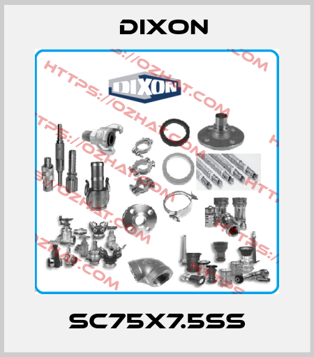 SC75X7.5SS Dixon