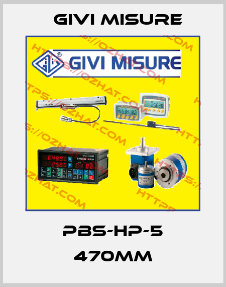 PBS-HP-5 470MM Givi Misure