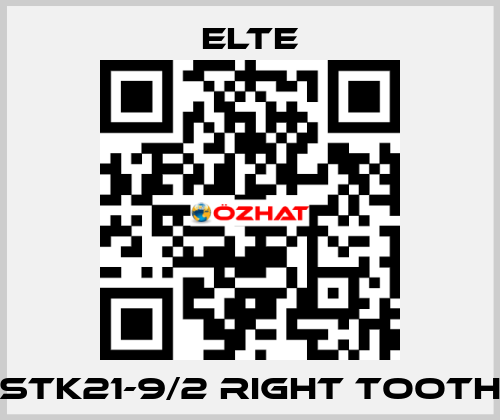 STK21-9/2 right tooth Elte