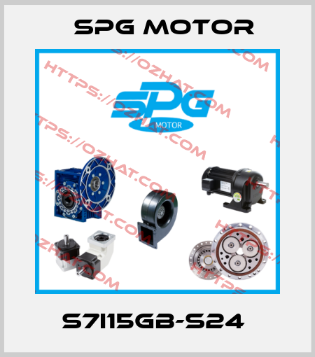 S7I15GB-S24  Spg Motor