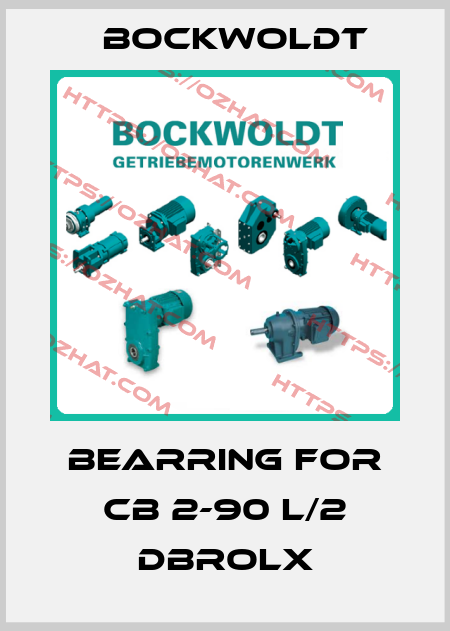 Bearring for CB 2-90 L/2 DBroLx Bockwoldt