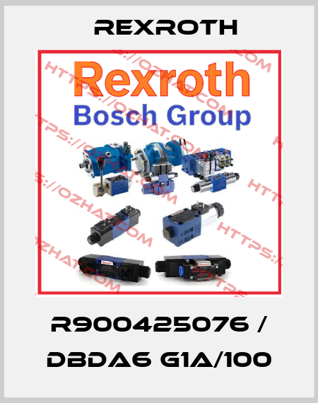 R900425076 / DBDA6 G1A/100 Rexroth