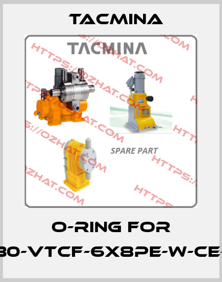 O-ring for PW-30-VTCF-6X8PE-W-CE-EUP Tacmina
