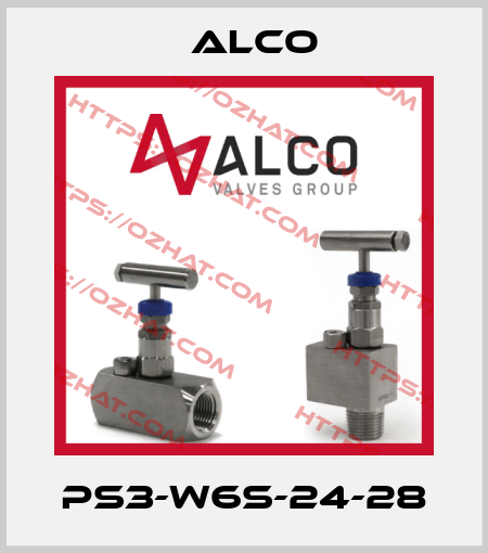PS3-W6S-24-28 Alco