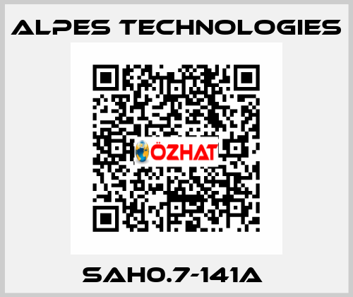 SAH0.7-141A  ALPES TECHNOLOGIES