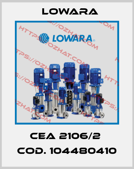 CEA 2106/2  COD. 104480410 Lowara