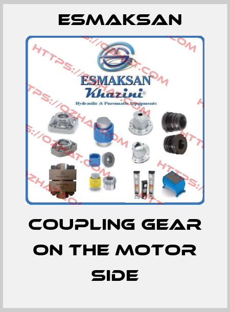 coupling gear on the motor side Esmaksan