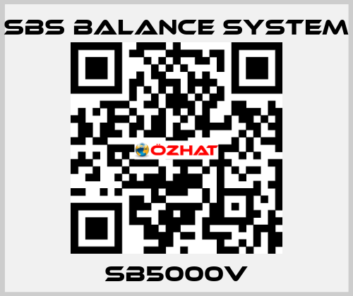 SB5000V SBS BALANCE SYSTEM