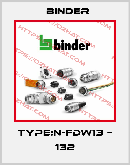 Type:N-FDW13 – 132 Binder