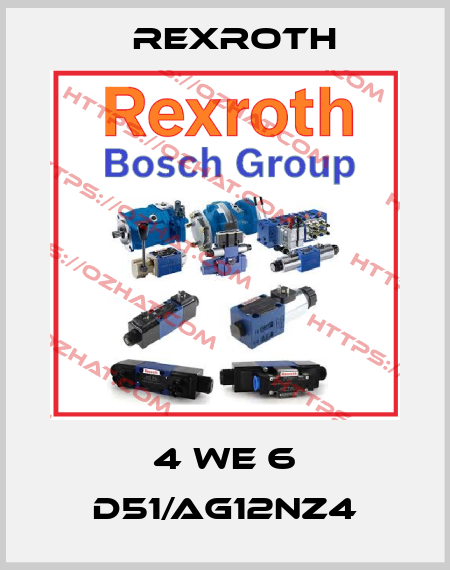 4 WE 6 D51/AG12NZ4 Rexroth