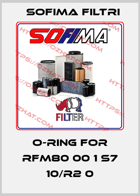 O-ring for RFM80 00 1 S7 10/R2 0 Sofima Filtri