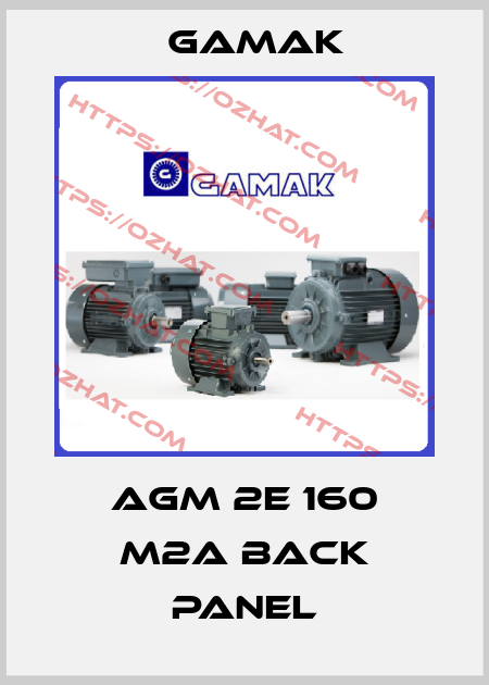 AGM 2E 160 M2A back panel Gamak