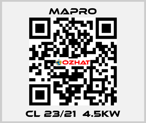 CL 23/21  4.5KW Mapro