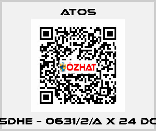 SDHE – 0631/2/A X 24 DC Atos