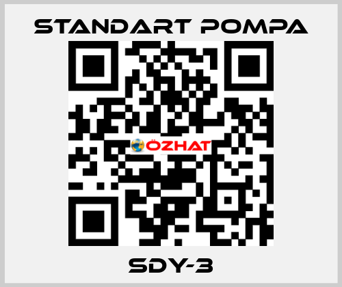 SDY-3 STANDART POMPA
