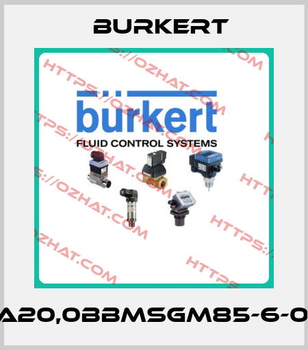 6213-EV-A20,0BBMSGM85-6-024/DC-10 Burkert