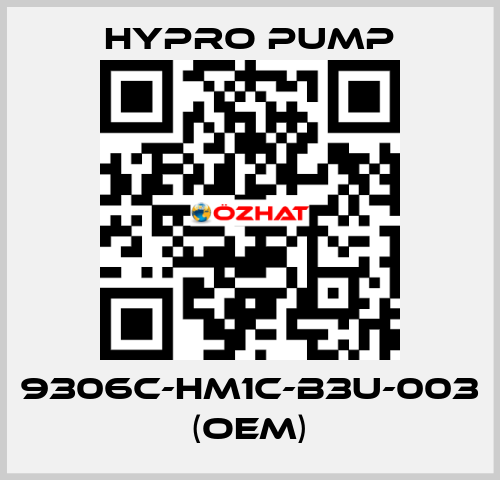 9306C-HM1C-B3U-003 (OEM) Hypro Pump