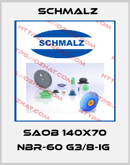 SAOB 140X70 NBR-60 G3/8-IG  Schmalz