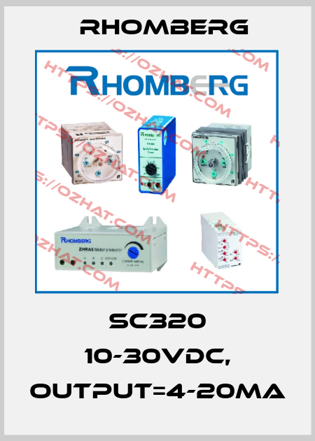 SC320 10-30VDC, Output=4-20mA Rhomberg